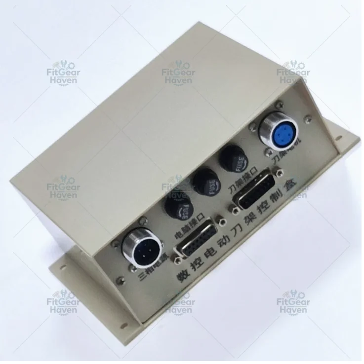 New Mini Tool CNC Tower Control Box Machine Tool Power Tool Tower Connector Box and Data Transmission Cable