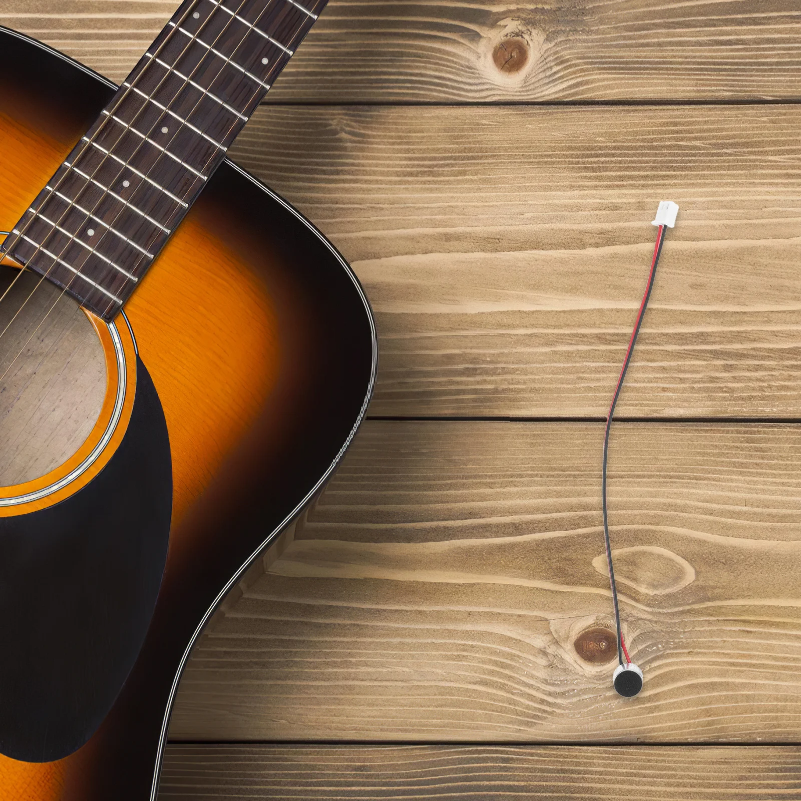 

5pcs Miniature Electret Condenser Mic Terminal Wire For Professional Recording Live Streaming Clear Stereo Sound Compatible