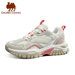 GOLDEN CAMEL Hiking Shoes Urban Female Sneakers Outdoor Waterproof Non-Slip Off-Road Running Shoes for Women 2023 Autumn New