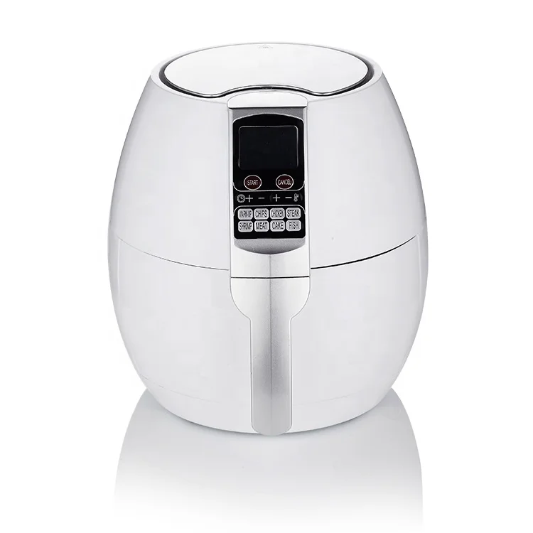 

High Quality 3.5L Capacity Digital Control Fry French Fries Silver Crest Digital Air Frier Fryer