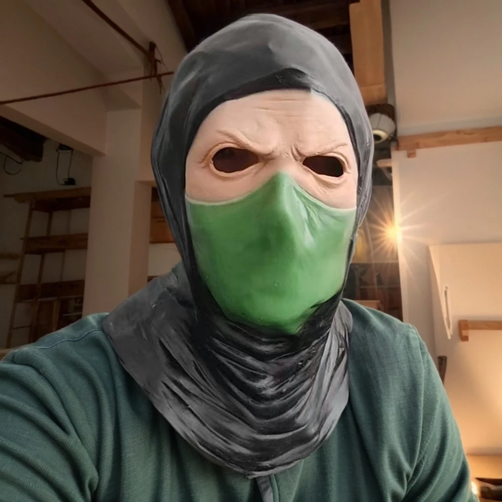 Mortal Kombat Mask Scorpion Sub-Zero Mask Halloween Game Cosplay Costume Mens