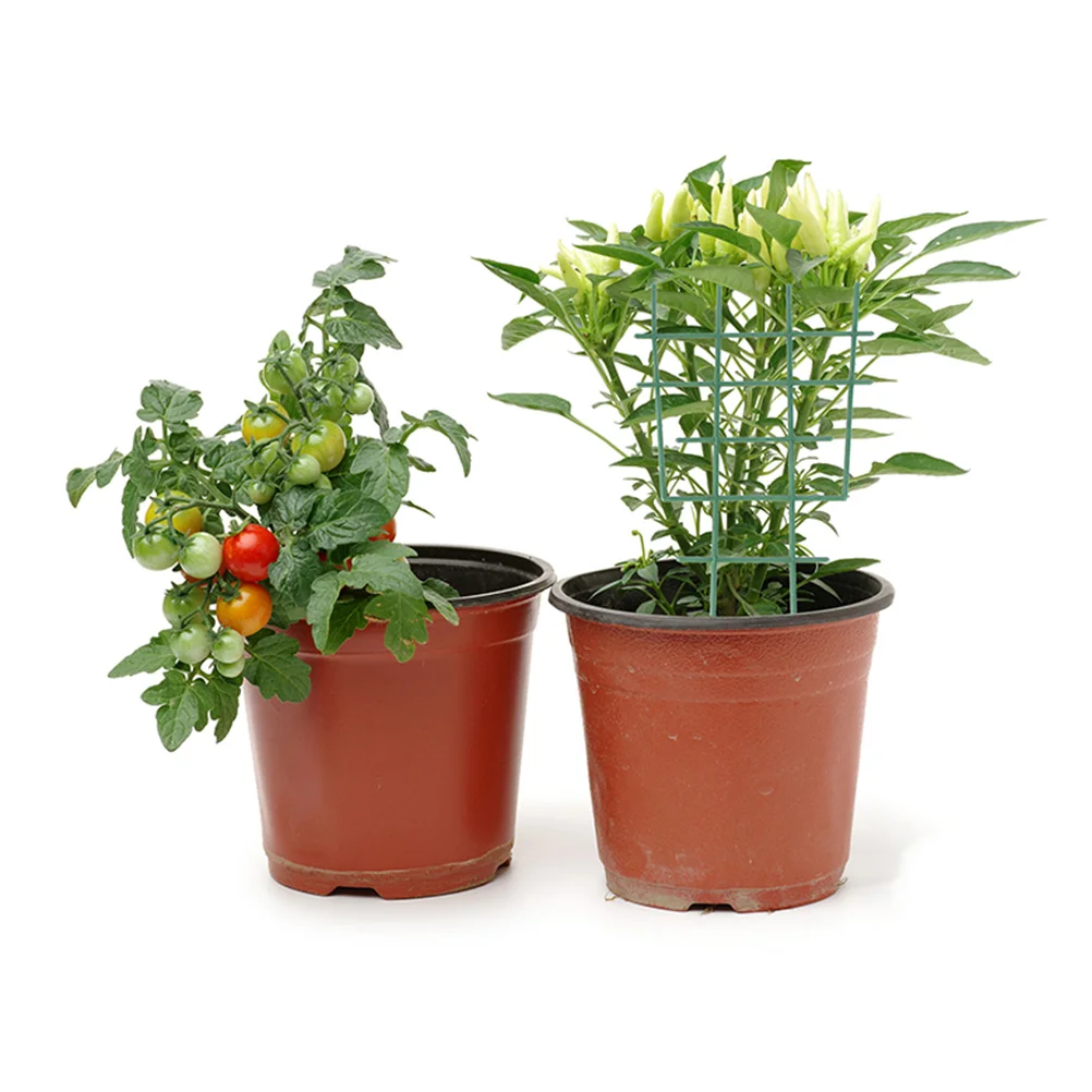

8pcs Support Climbing Plants Holder Frame Reusable Climbing Tool Green Durable Sturdy Garden Supplies