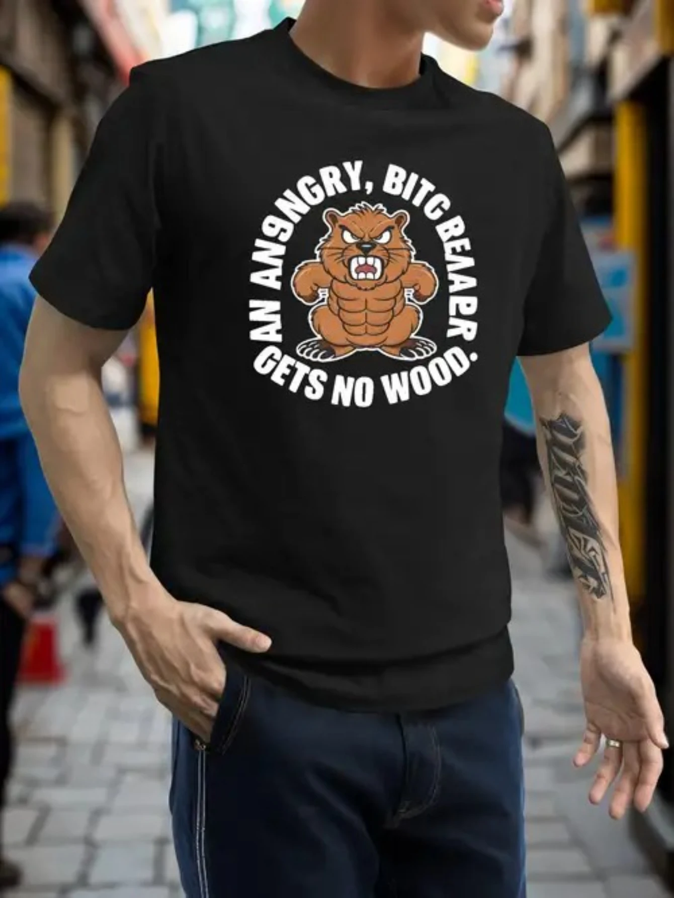 Herenkleding Heren T-shirts Unisex Grappig T-shirt Grappig T-shirt Houd uw kleine handen af Canada Cadeau voor mannen Vrouwen Papa Moeder Vrienden