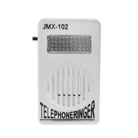 Telephone Ringer Phone Amplifier Ring Speaker Light Flasher Extra-Loud Sound Wall Hanging
