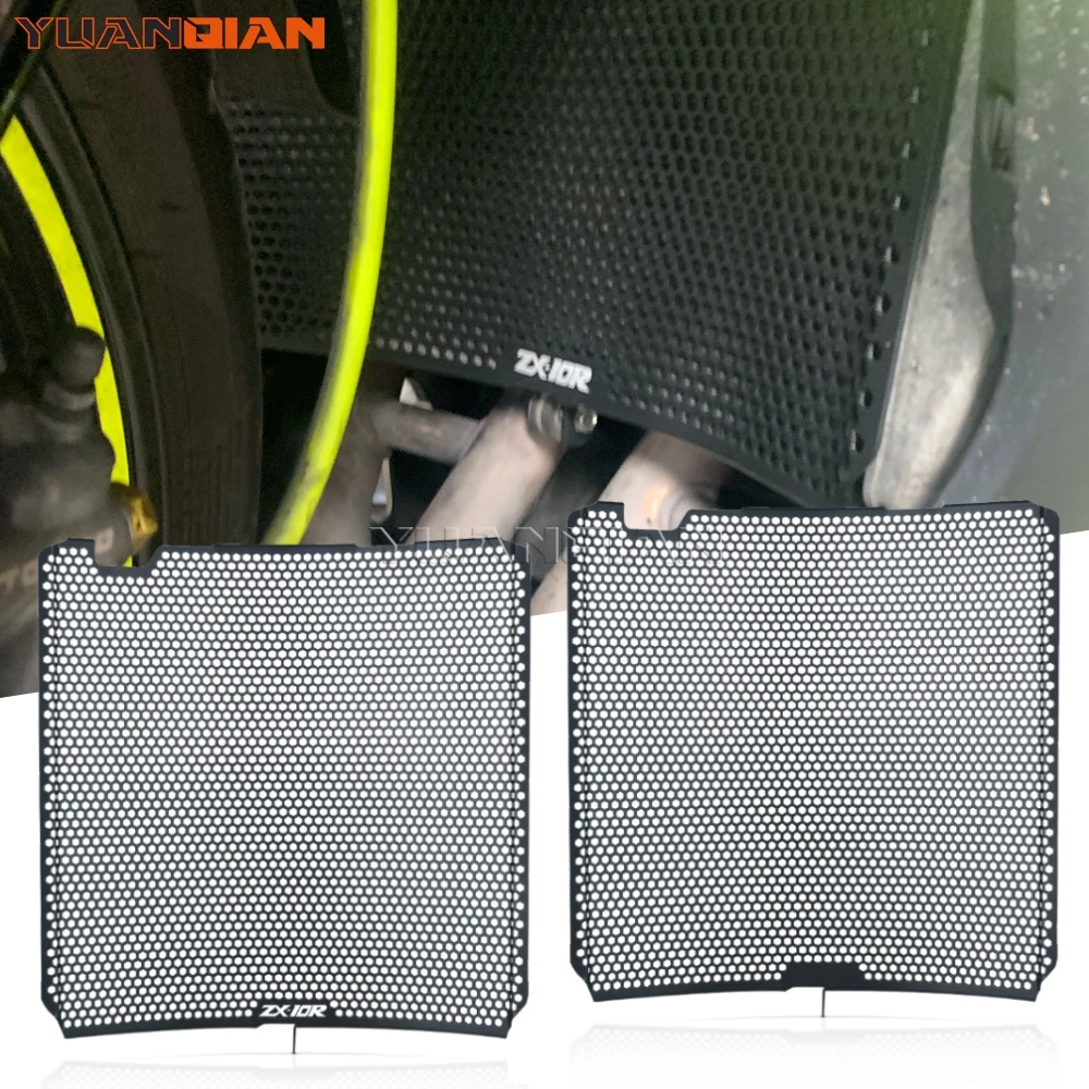 

NEW Radiator Grille Guard Cover For Kawasaki Ninja ZX-10R ZX10R 2008 2009 2010 2011 2012 2013 2014 2015 2016 2017 2018 2019 2020
