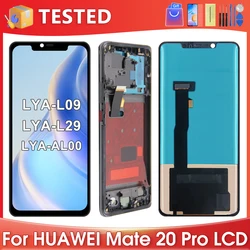 6.39''For HUAWEI Mate 20 Pro Tested Mate20 Pro LYA-L09 L29 AL00 LCD Display Touch Screen Digitizer Assembly Replacement