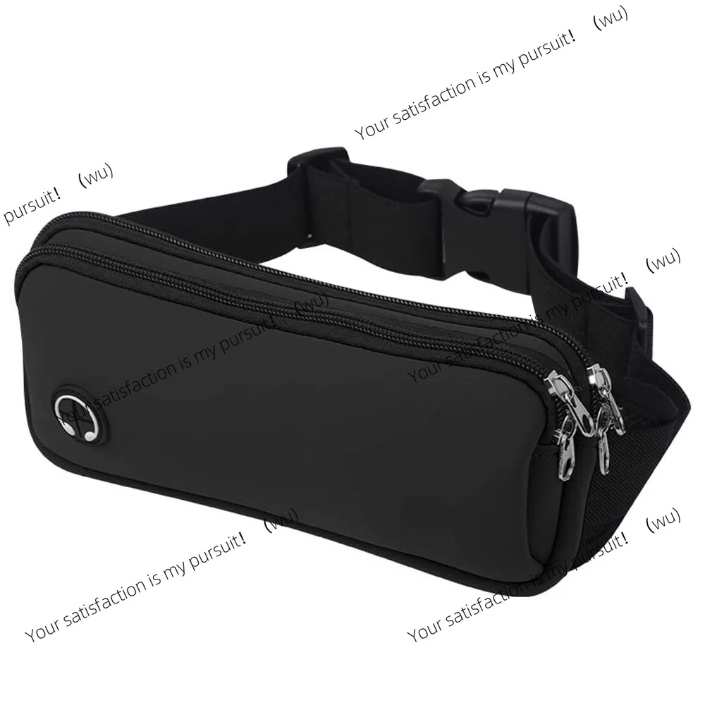 Sports Fanny Pack Women Belt Bag Men Running Waist Bag Phone Black Gym Bags Running Accessories