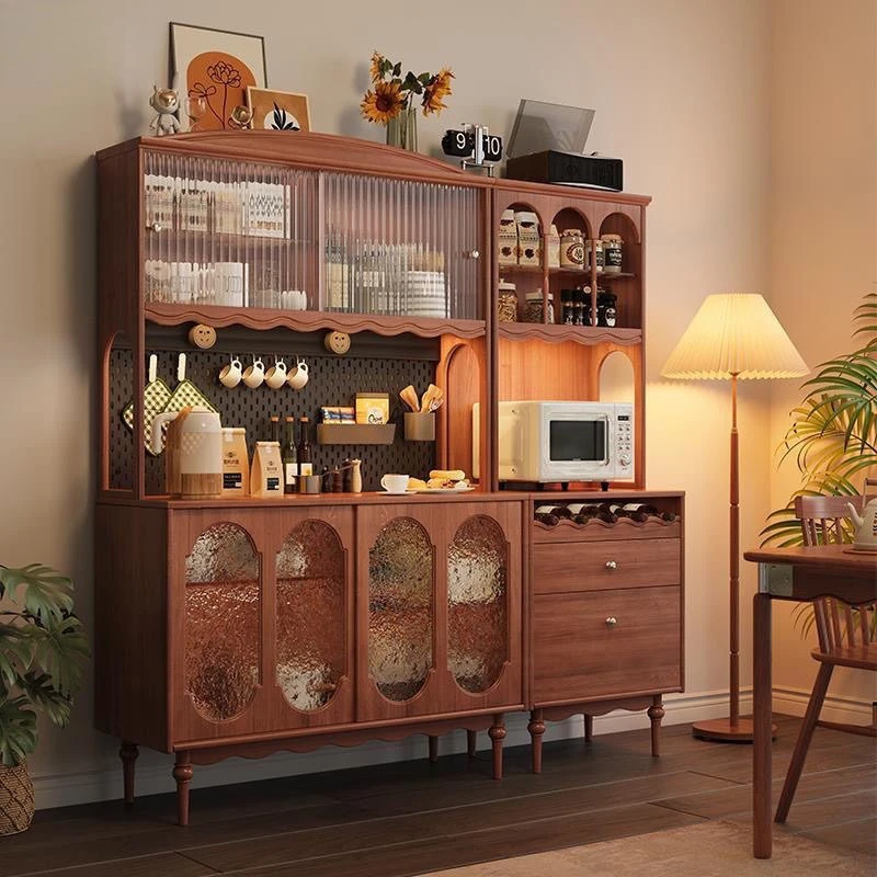 Esstisch-Seitenschrank für die Küche im Haushalt, integrierter Kombinationsschrank an der Wand, Weinschrank, Teeschrank