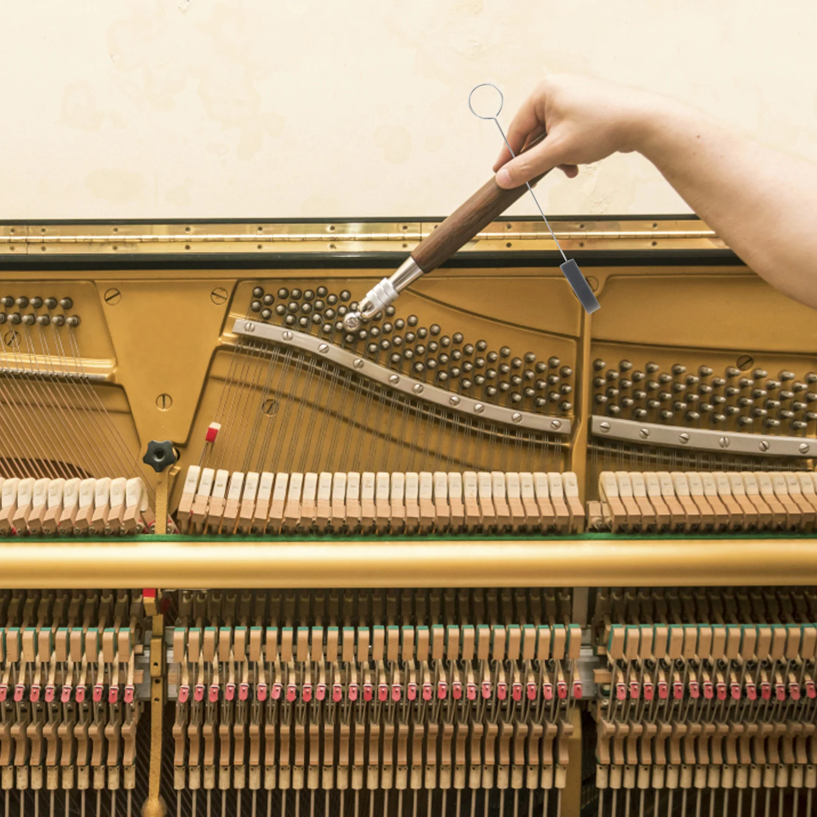 

Piano Tuning Tool Muffling Device for Musical Instrument Equipment Enhancements