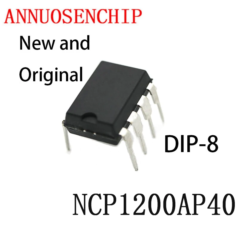 10PCS New And Original DIP-8 1200AP40 DIP NCP1200AP40G DIP8 NCP1200AP40