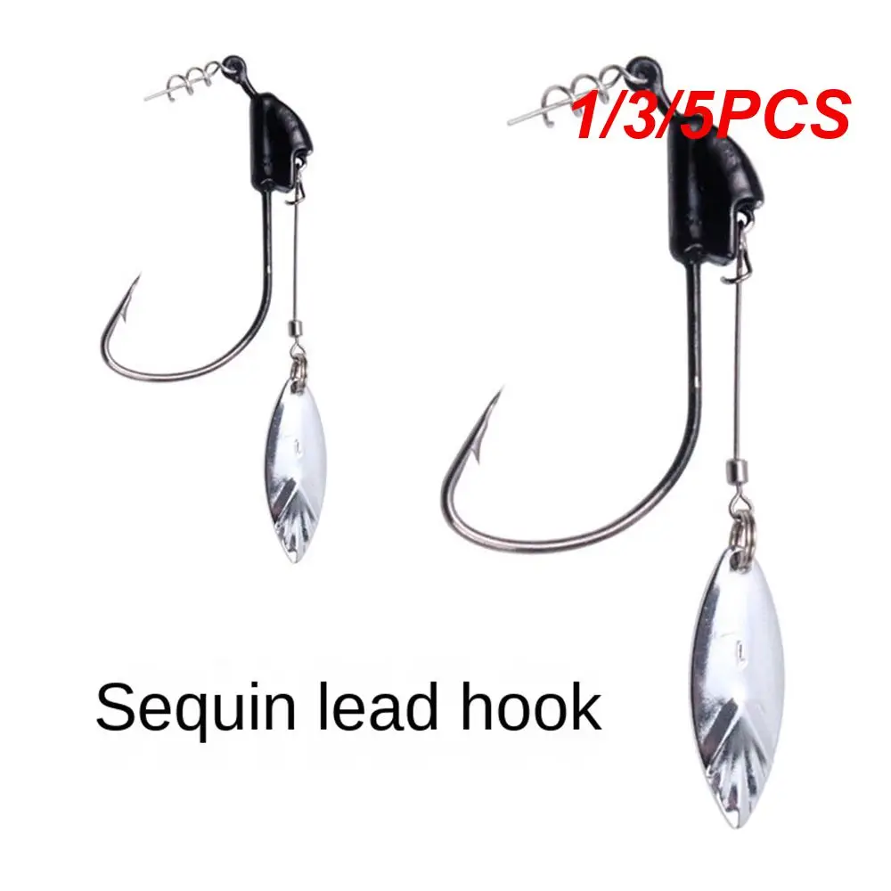 1/3/5PCS Fishhook Easy To Use Quality Fishing Essentials Hot-selling Fishing Gear Fishing Accessories