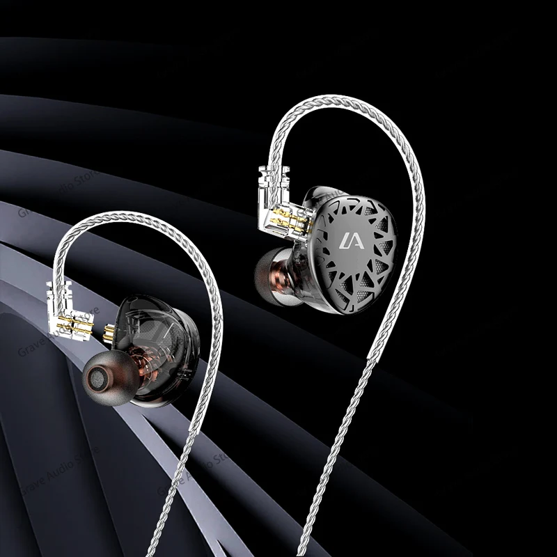 لافيتاير LF3 HIFI ldclike إلى الماس مطلي البريليوم مركب الحجاب الحاجز الديناميكي داخل الأذن سماعات أذن مراقبة سماعات