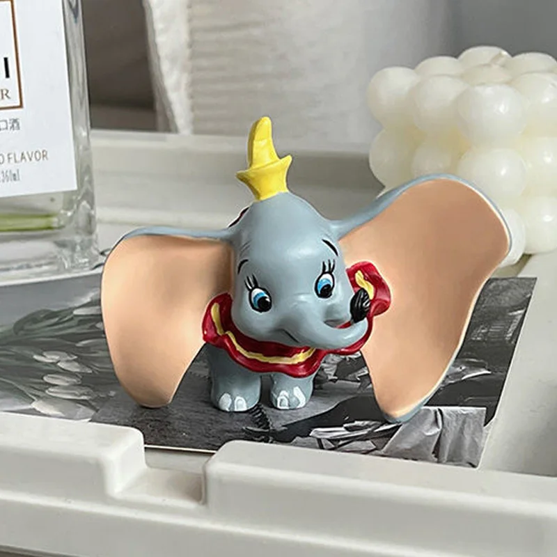 Kawaii Disney Anime Dumbo Action Figure Toys Anime Figures Model Dolls Toys Home Toy Decoration Christmas Gifts For Children