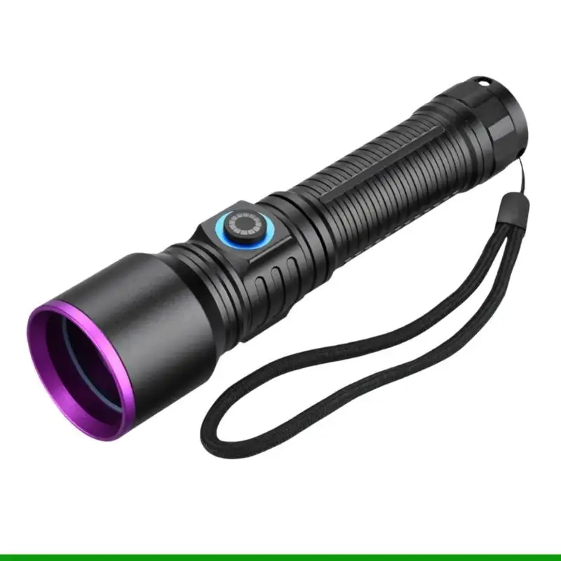 U55C IP65 Ultraviolets Flashlight For Mineral Collectors Crime Scene Investigator