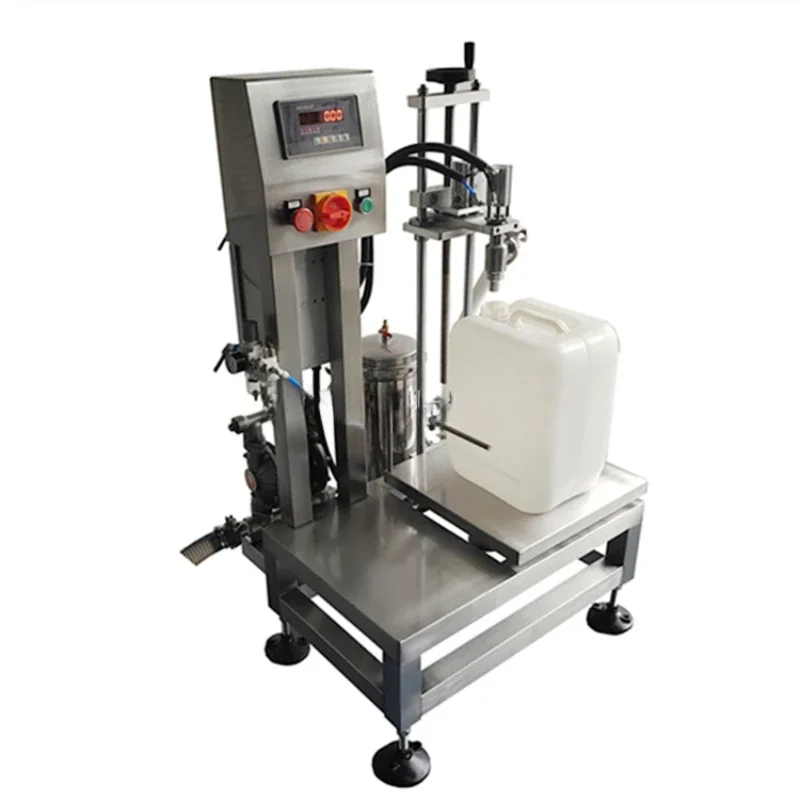 1-30 kg mechanical lubricating oil vehicle lubricating oil engine oil weighing filling machine