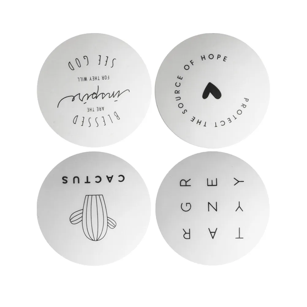 4Pcs Door Knob Wall Bumper Pads Thickened Self Adhesive Protectors Stopper Anti Collision Guard for Cabinets Doors Appliances