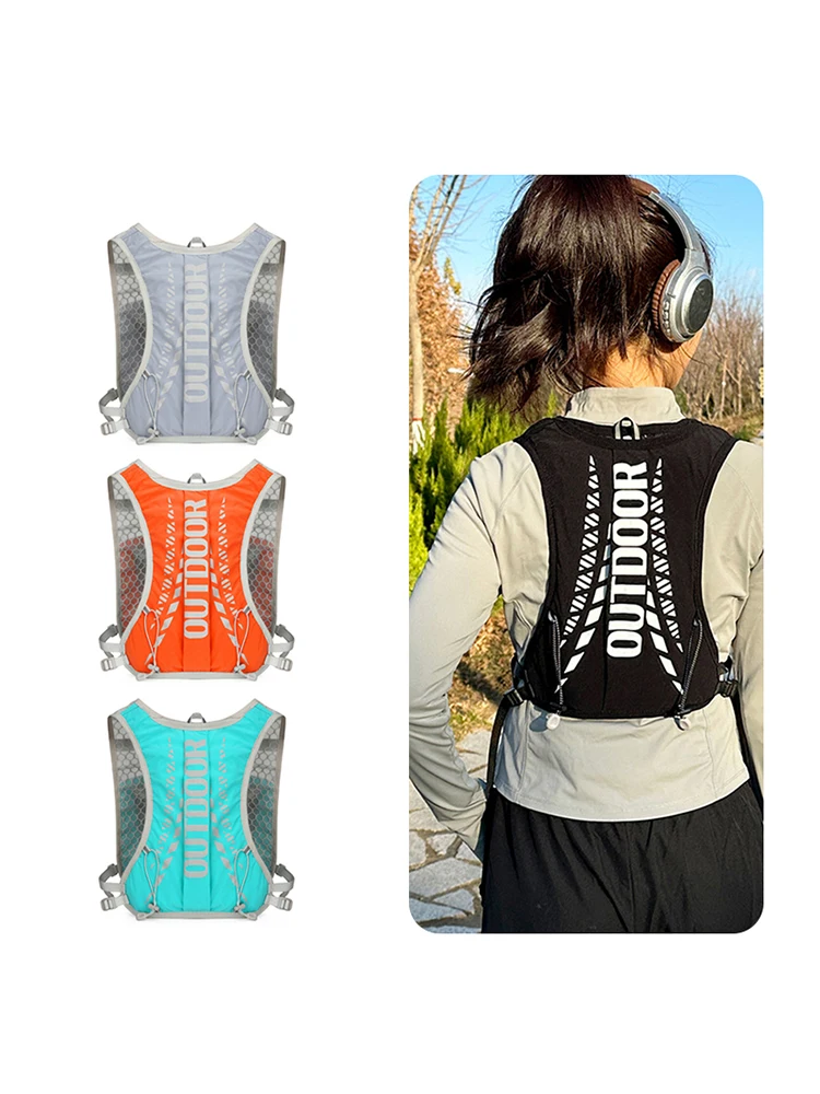 AliExpress XCVADQ 1pcs Running Vest for Women & Men,Lightweight Hydration Backpack Pack for Trail Running,Marathon,Hiking,Cycling,Jogging