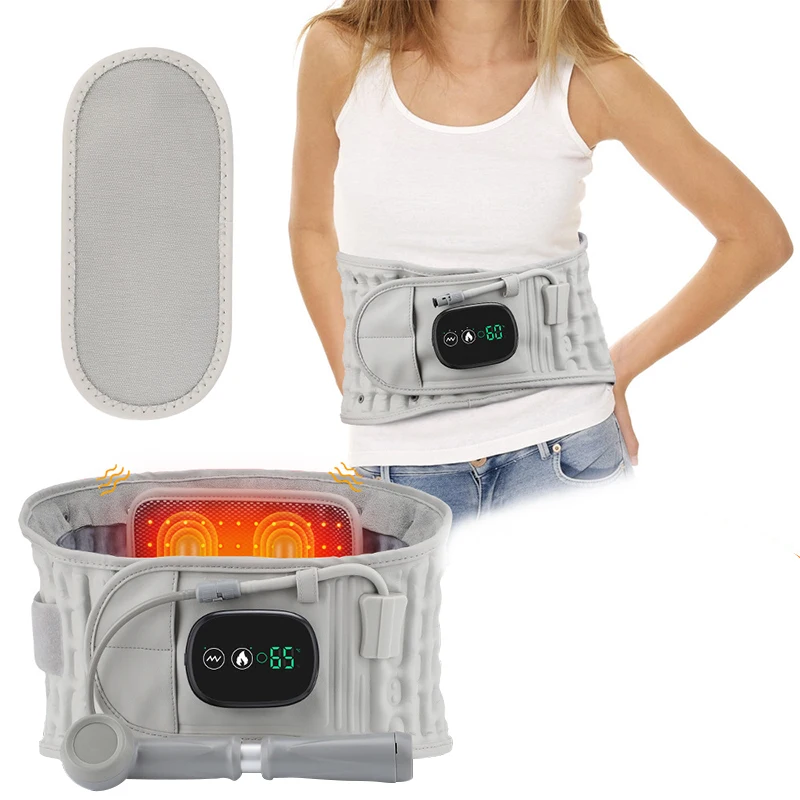 

Protective Airbag Fixed Support Belt Charging Vibration Massage Warm Electric Heating Waist Protection Comfortable