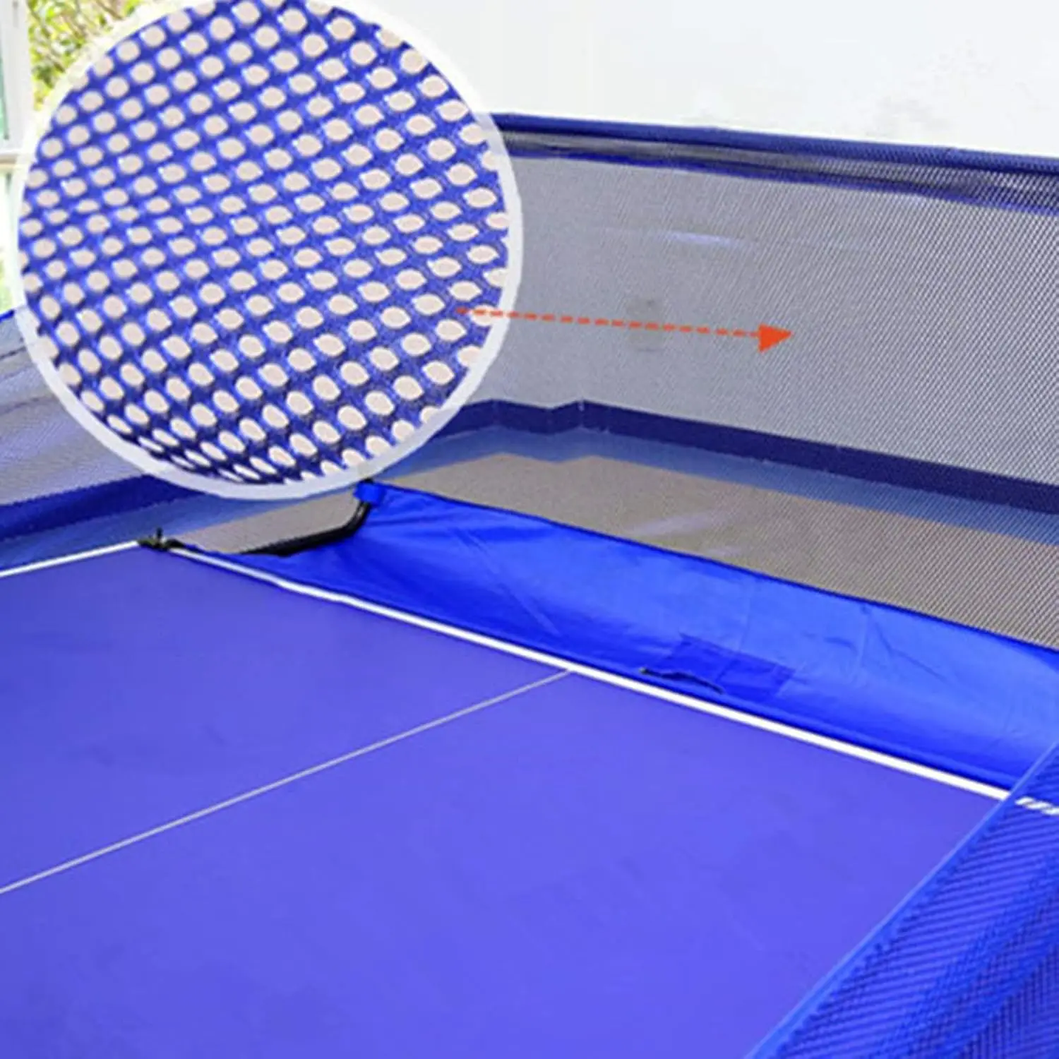Portable Table Tennis Collecting Net, Recycling Net, Universal Ball Collector, for Single Training Aid  for-HP07/HP-S1001