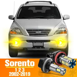 2pcs LED Front Fog Light Bulb Accessories For Kia Sorento 1 2 3 2002-2019 2006 2007 2008 2009 2010 2011 2012 2013 2014 2015 2016