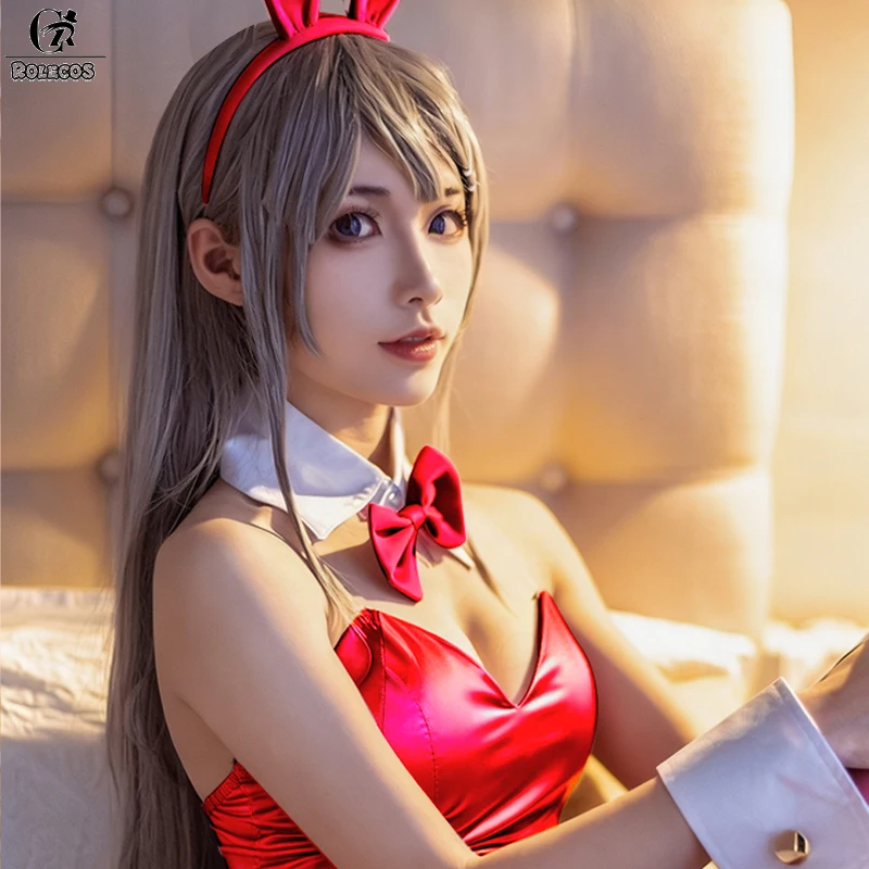 ROLECOS Anime Seishun Buta Senpai no Yume wo Minai 코스프레 사쿠라지마 마이 의상 오리지널 5 색 버니 소녀 섹시한 점프 슈트 title=ROLECOS Anime Seishun Buta Senpai no Yume wo Minai 코스프레 사쿠라지마 마이 의상 오리지널 5 색 버니 소녀 섹시한 점프 슈트