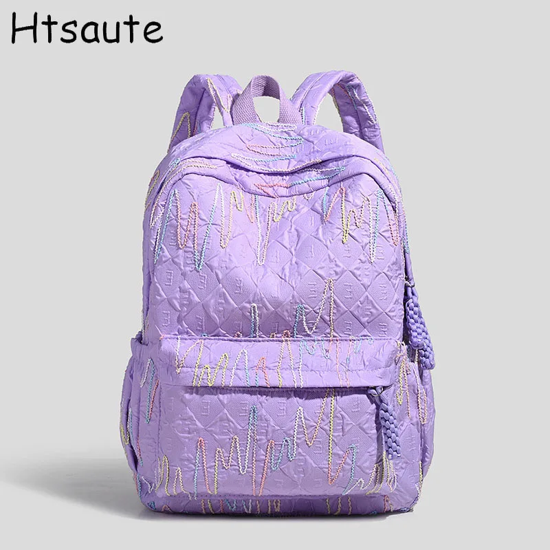 Fashionable and Casual Lightweight Backpack Large Capacity Multi Compartment Student Bag Travel Bag Suitable for Daily Use