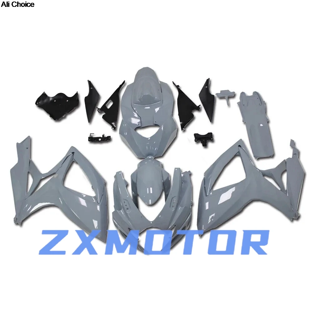 Nardo Grey Fairing Kit for GSXR600 GSXR750 2006 2007 GSXR 06 07 Motorcycle Fairing Kit
