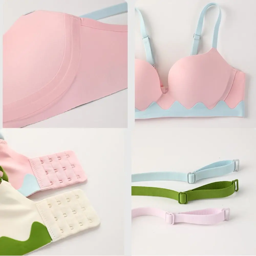 ملابس داخلية ناعمة حمالة صدر لاسلكية عميقة على شكل حرف V حمالة صدر مضادة للصدمات للنساء مضادة للترهل حمالة صدر مجمعة بدون خياطة لليوجا #2