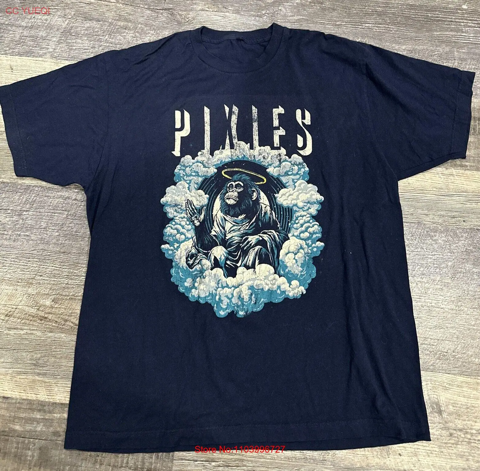 NEW PIXIES Concert Shirt World Tour 2024 Shirt Angelic Monkey Gone To Heaven ATX