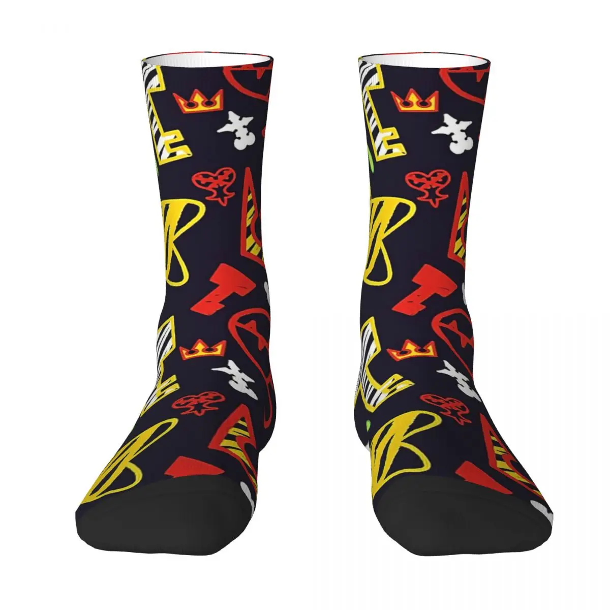 

Kingdom Hearts Crayon Style Pattern Adult Socks Unisex socks,men Socks women Socks