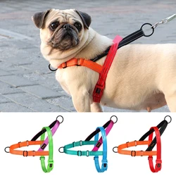 Reflective Nylon Dog Harness No Pull Dog Harnesses Adjustable Pet Walking Vest Durable For Small Large Dogs Pug Pitbull Bulldog