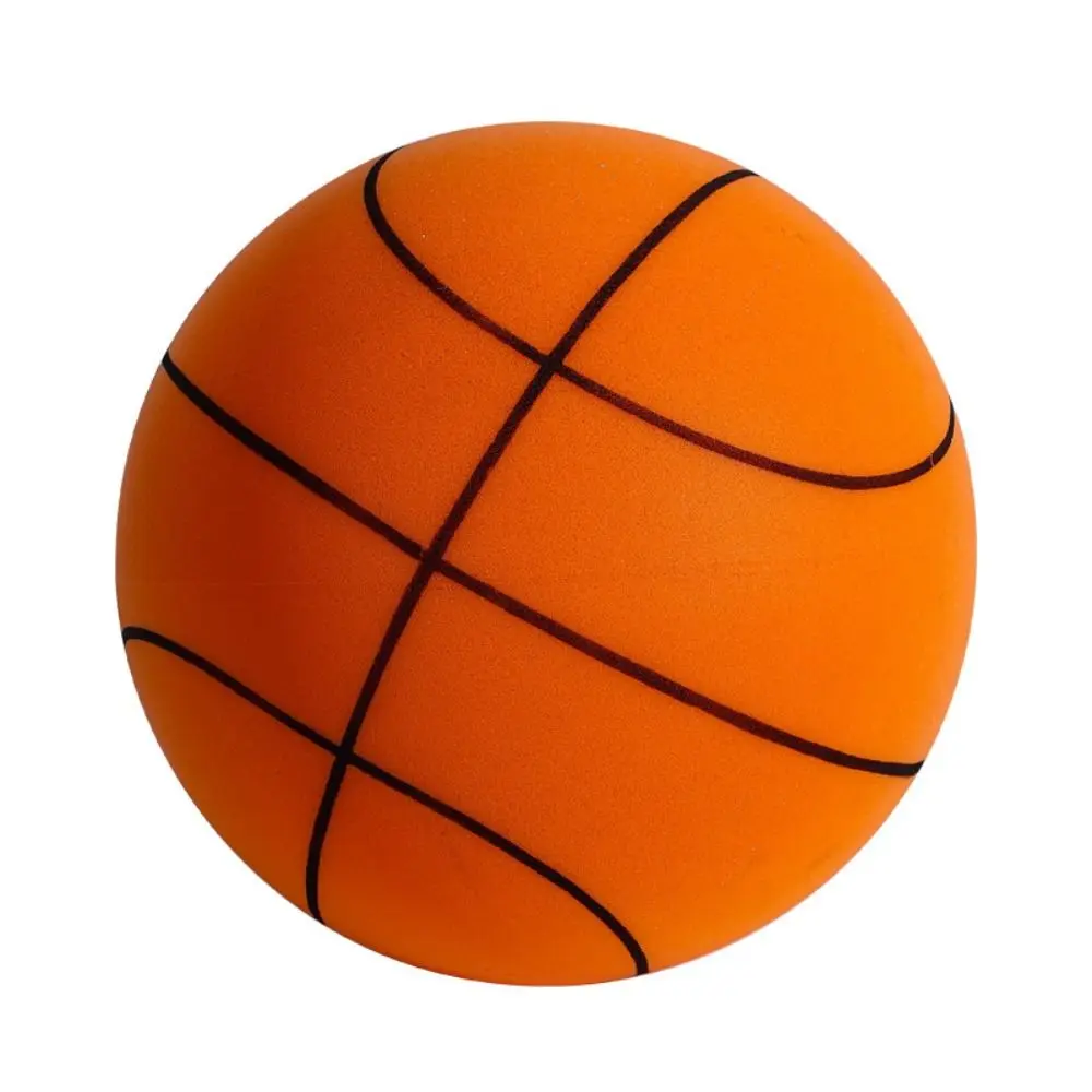 High-Density Foam Silent Basketball Easy to Grip Low Noise Indoor Training Ball Lightweight Indoor Activities Training Ball Kids