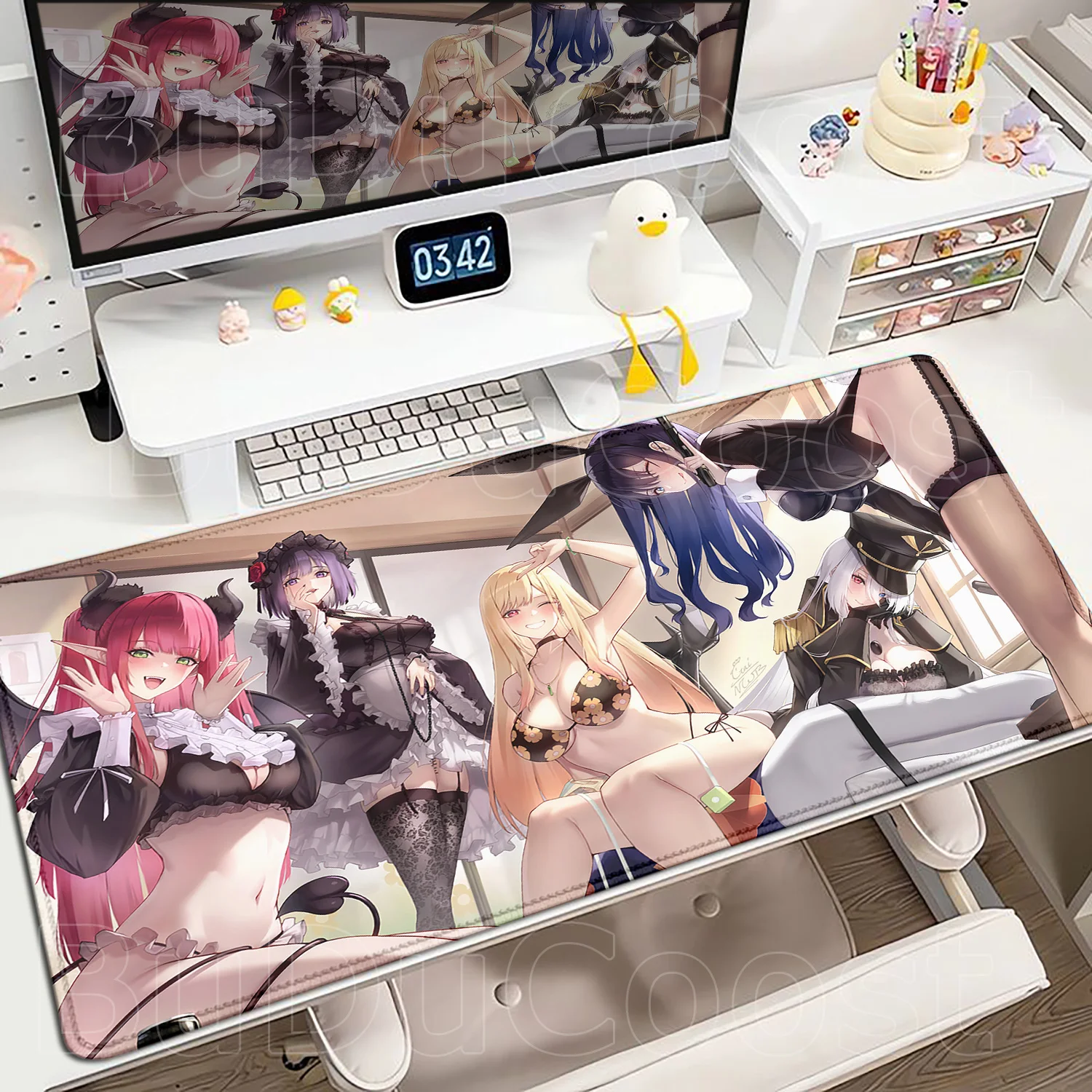 

New Sexy Anime Girl Marin Kitagawa Mouse Pad Kawaii Table Mat Large Deskmat XXL Mousepad Game Mat PC Non-slip Accessories Carpet