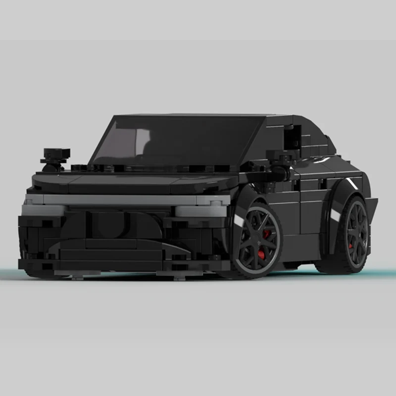 Speed Racing Car Model MOC Building Bricks CLA 45 Performance Sedan Modular Technology Gifts Holiday Assemble Children Toys Suit