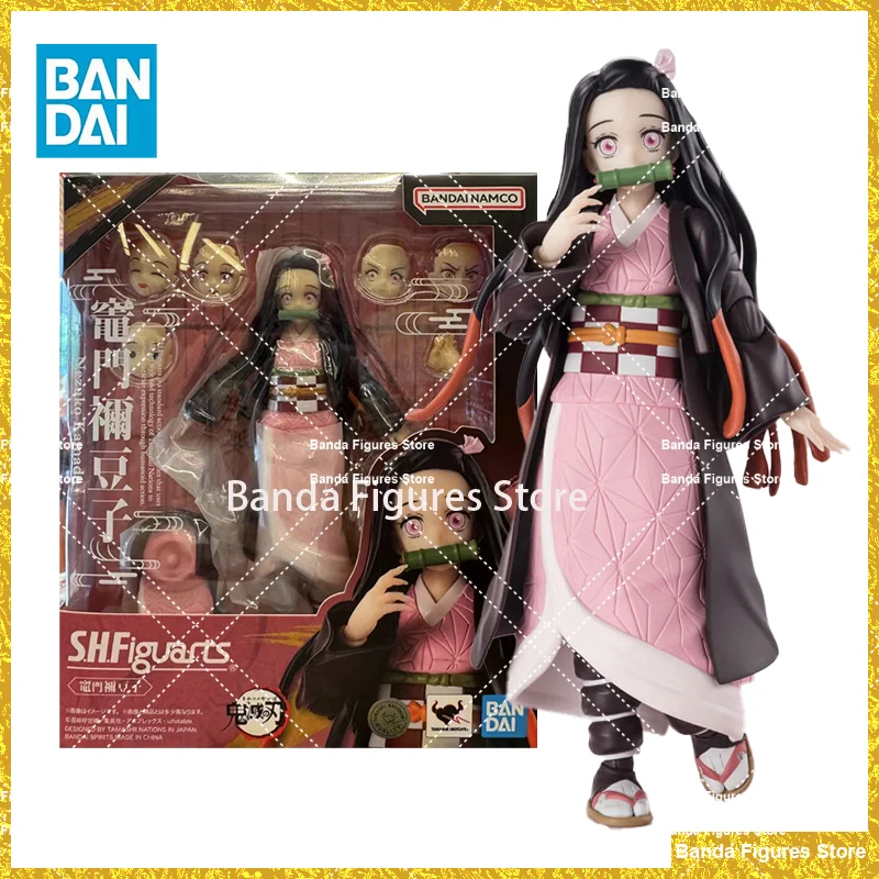 

Оригинальный Bandai S.H.Figuarts SHF Kamado Nezuko Demon Slayer Kimetsu No Yaiba в наличии Аниме Коллекция Фигурки Модель игрушки