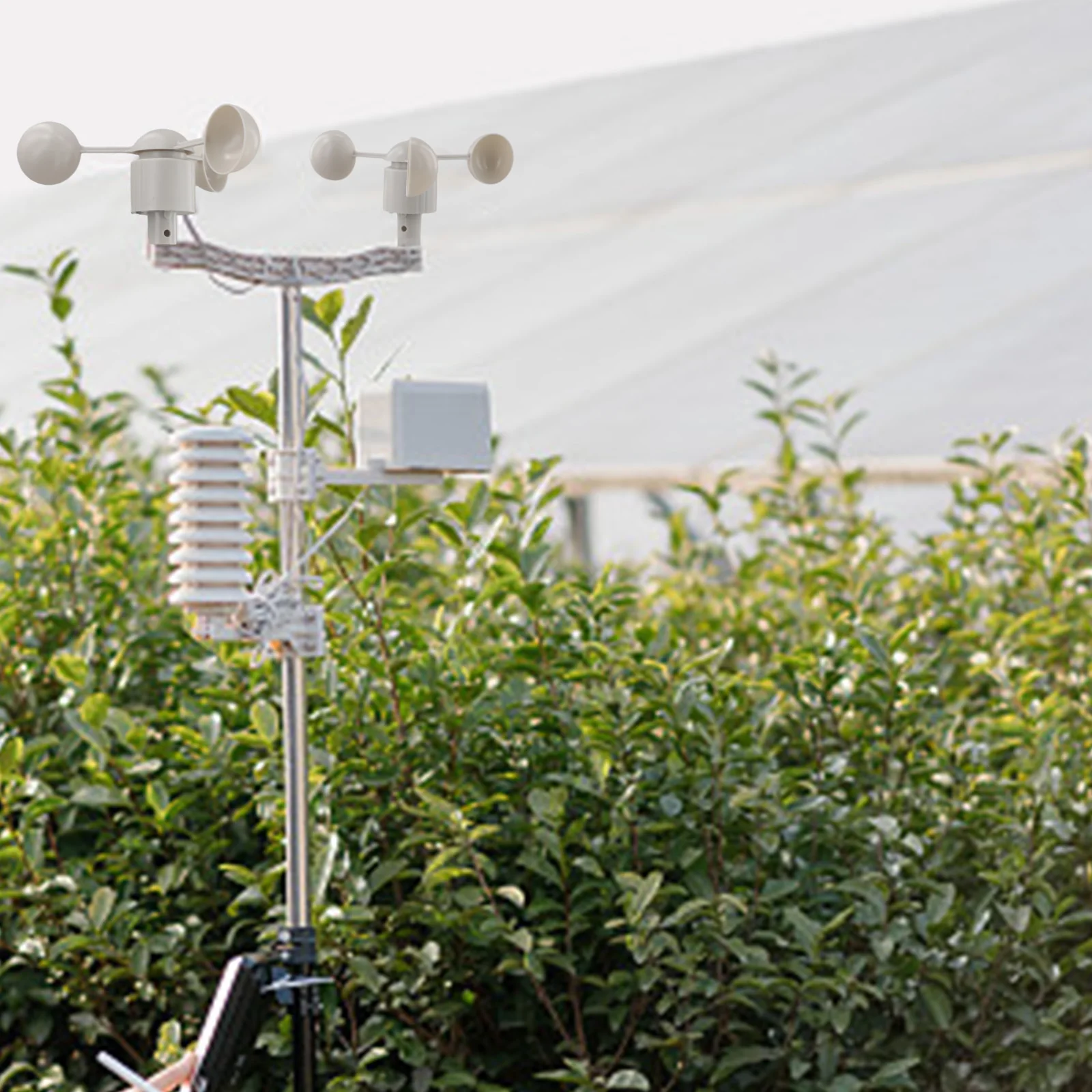 WH-SP-WS01 Anemometer White For Meteorological Instruments For Weather Stations Meteorological Instrument Plastic Anemometer