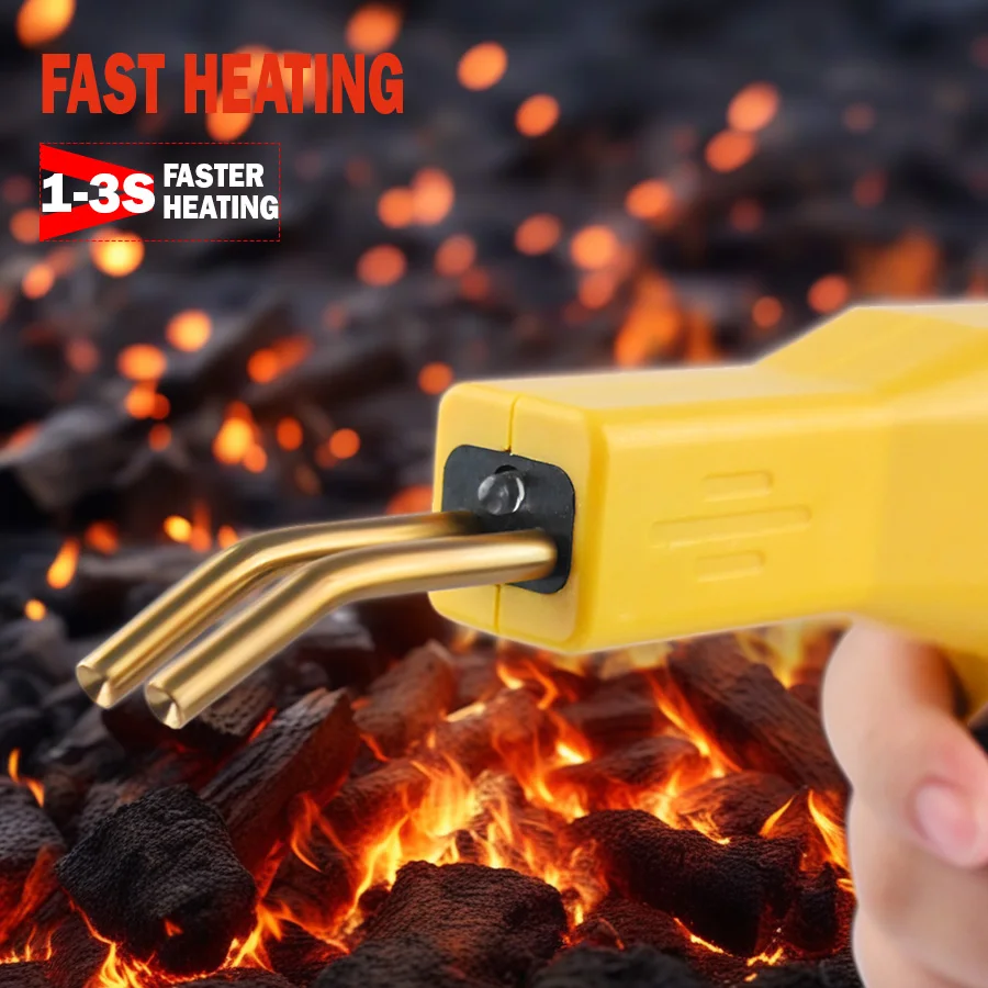 ماكينة لحام مصد السيارة البلاستيكية مع 4 أنواع من الدبابيس لأداة لحام إصلاح المنتجات البلاستيكية كاياك