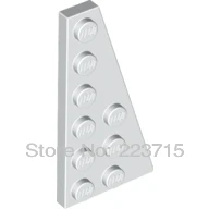 *Right Plate 3X6 W Angle* 54383 20pcs DIY enlighten block bricks,Compatible With Other Assembles Particles