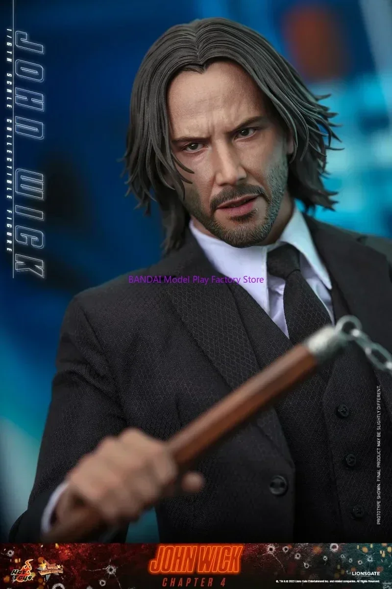 In Stock Hot Toys MMS729 1/6 Scale "Fast Pursuit 4"  America Suit Thug John Wick Speed Killer Full Set 12in Action Figure Model - view 4