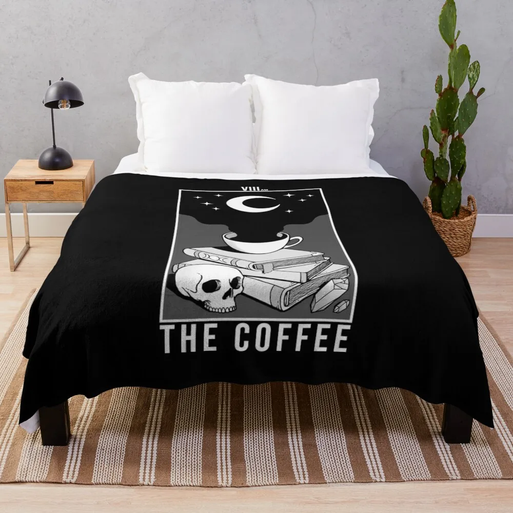 

The Coffee Throw Blanket Warm Furry Thin Cute Plaid Blankets