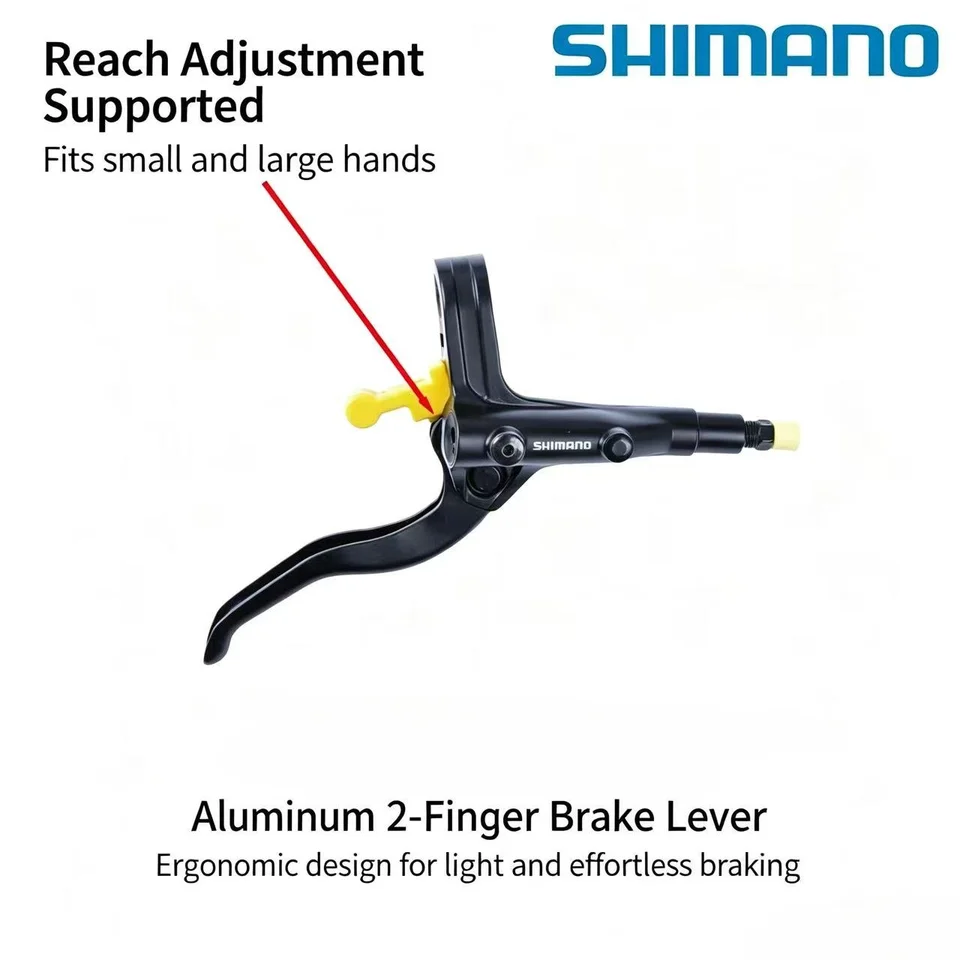 SHIMANO MT420 4-Piston Hydraulic Brake BL-MT401 Lever BR-MT420