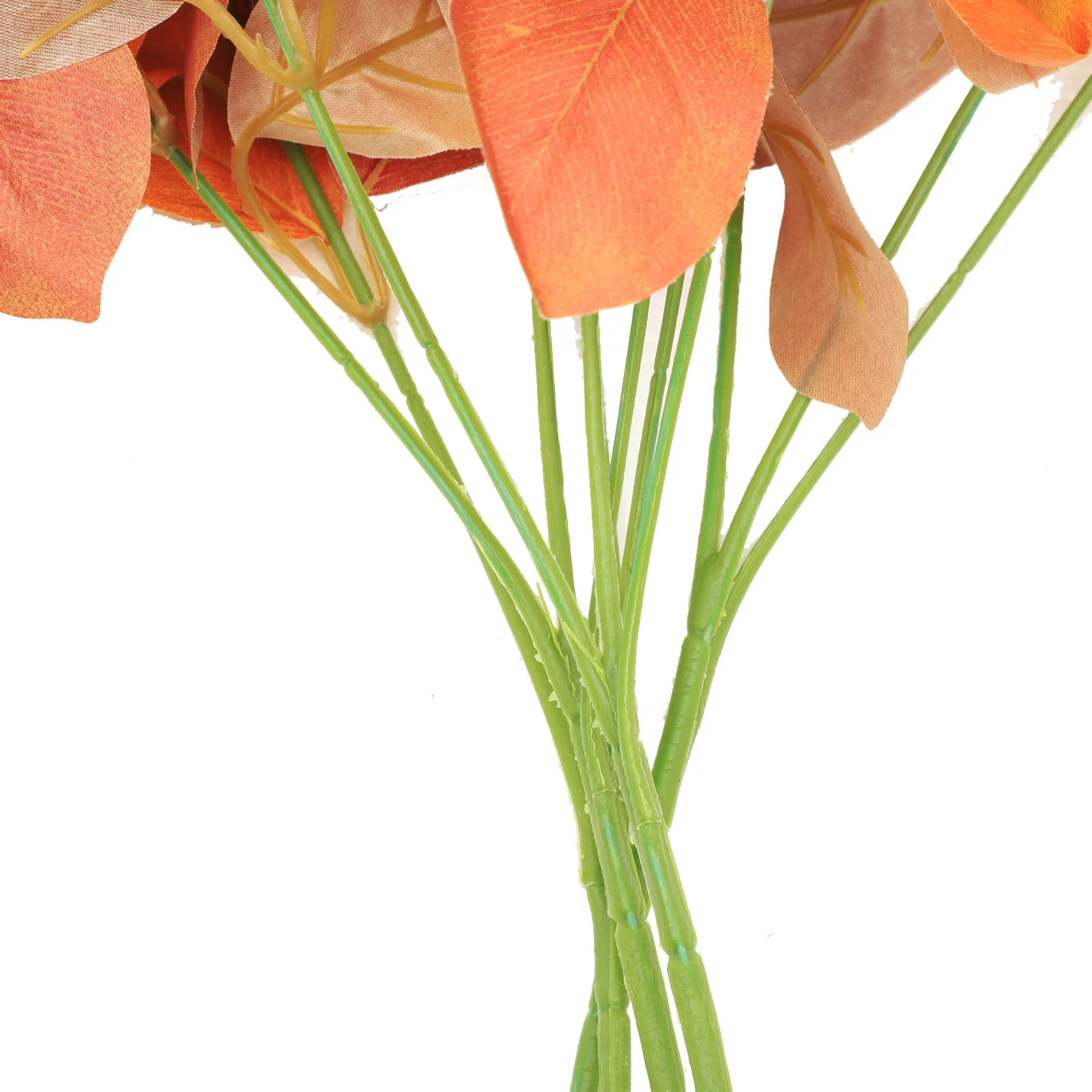 

4pcs Simulation Leaves Pick Artificial Plants Branches Faux Greenery Stems For Vase Decor Home Table Centerpiece Flower