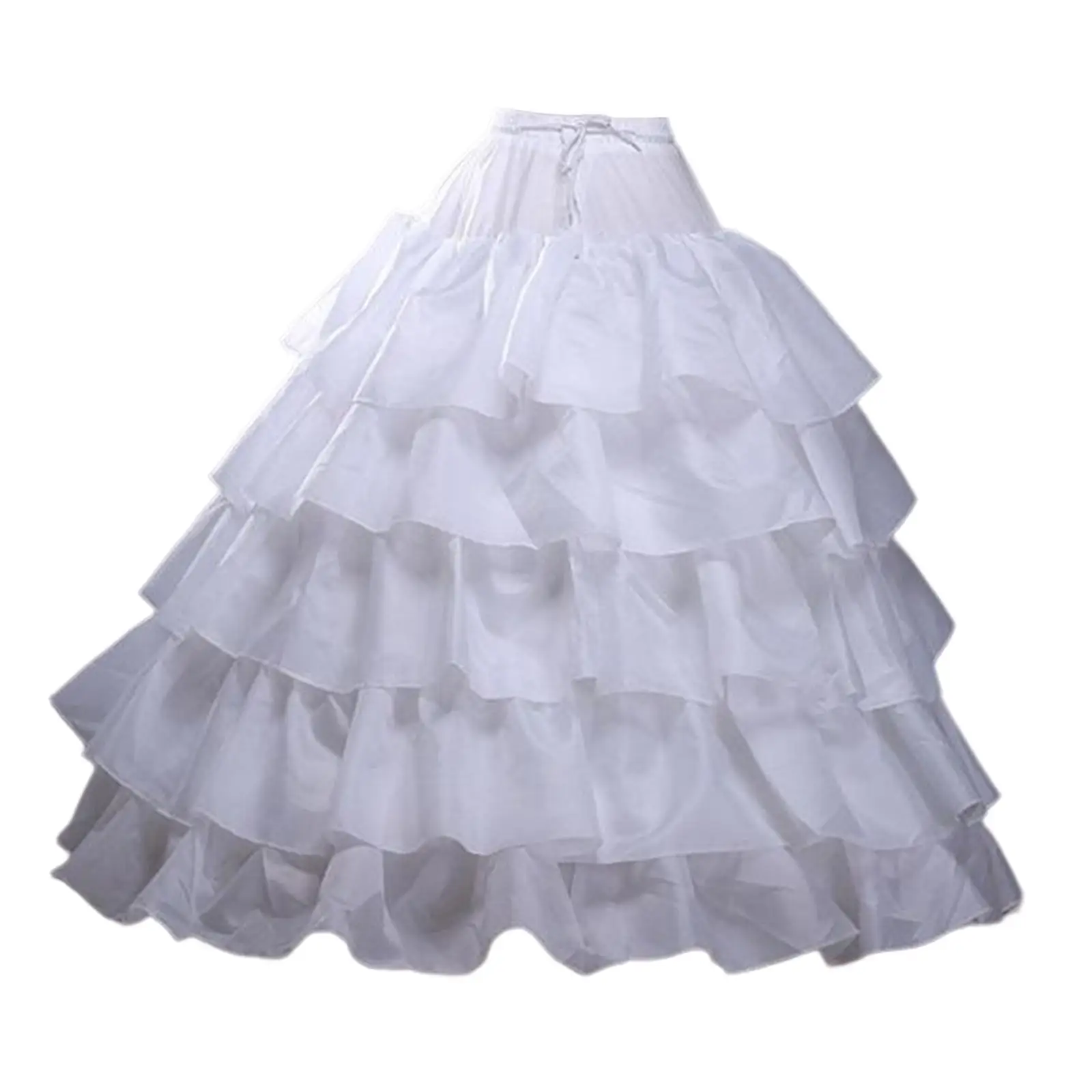 

Wedding Petticoat Slips Underskirt Wedding Dress Hoop Skirt for Cosplay Party Proms
