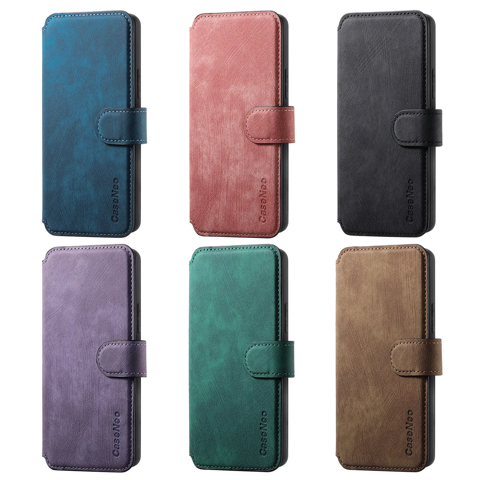 

Separate Type Magnetic Case For OPPO Realme 11 10 Pro 9 8 7 6 Leather Card Holder Fashion Cover For Realme C35 C33 C21 C20 C15