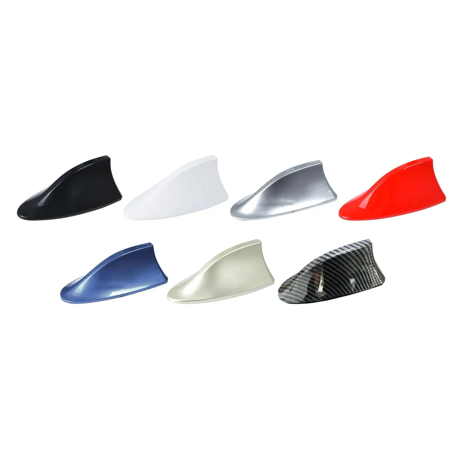 Shark Fin Antenna Cover Decoration Waterproof Car Accessories for Most Sedan SUV High Reliability Durable Easy to Install