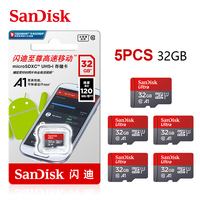 5PCS 32GB Sandisk Ultra Micro tf SD card 32GB Mini SD Card SD/TF Flash Card Memory Card 32gb miniSD for Phone