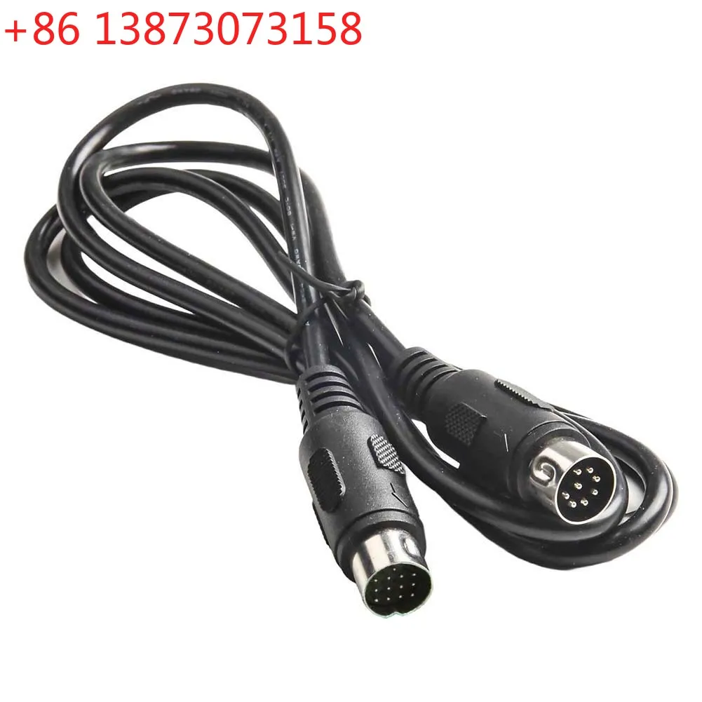 Cable de datos DIN8-DIN8 DIN 13-DIN8 para radio ICOM, conector de fuente de alimentación para accesorios IC-703 IC-706 IC-718