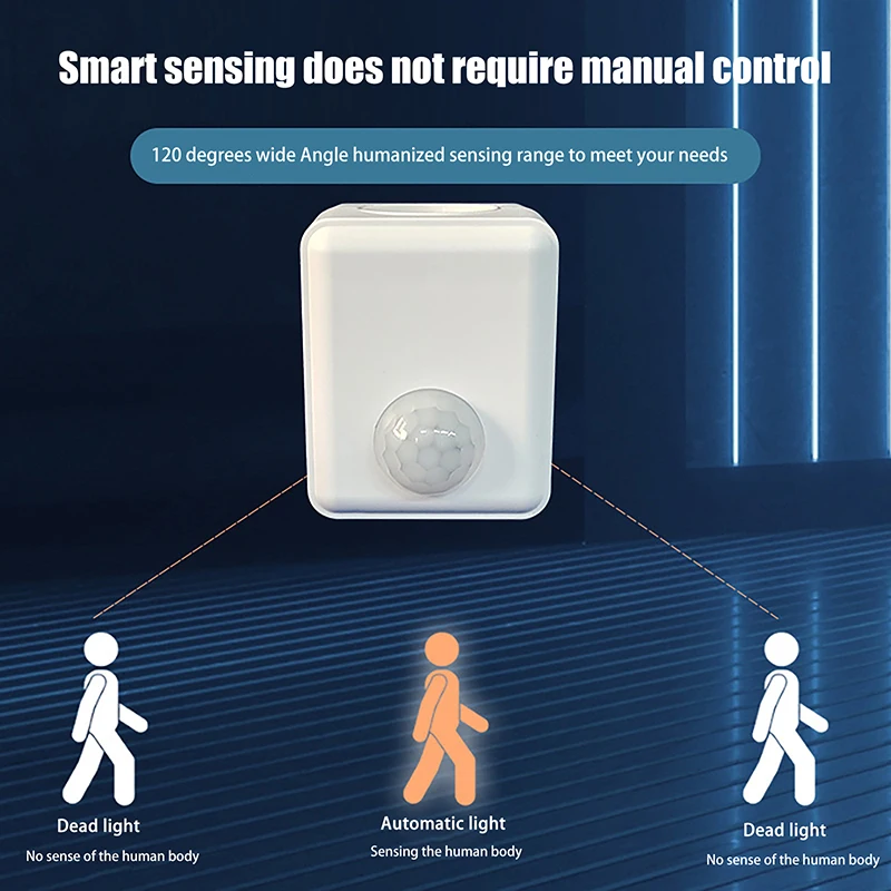 AC110-240V Wall Plug-in Infrared Human Body Sensor Lamp Holder E27 Screw Port LED Light Socket Holder Adapter For Bulb Lamp