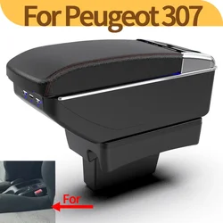 For Peugeot 307 I 2001 2002 2003 2004 2005 2006 2007 2008 special armrest box storage box interior details modified auto parts