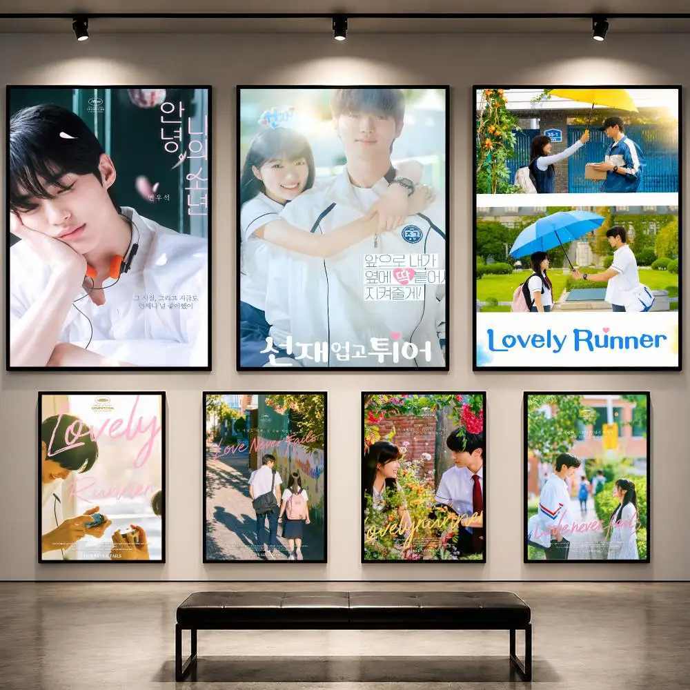 Drama Lovely Runner Eclipse Poster Pop Wall Art PP Decorative Water-Resistant Print Apartment Dorm Office Room Decor Gift